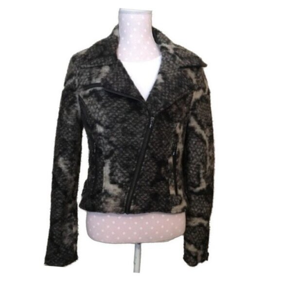Joe’s JeansWool moto jacket sz small